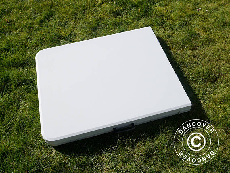 Składany stół 180x74x74cm, jasno szary (10 sztuk)