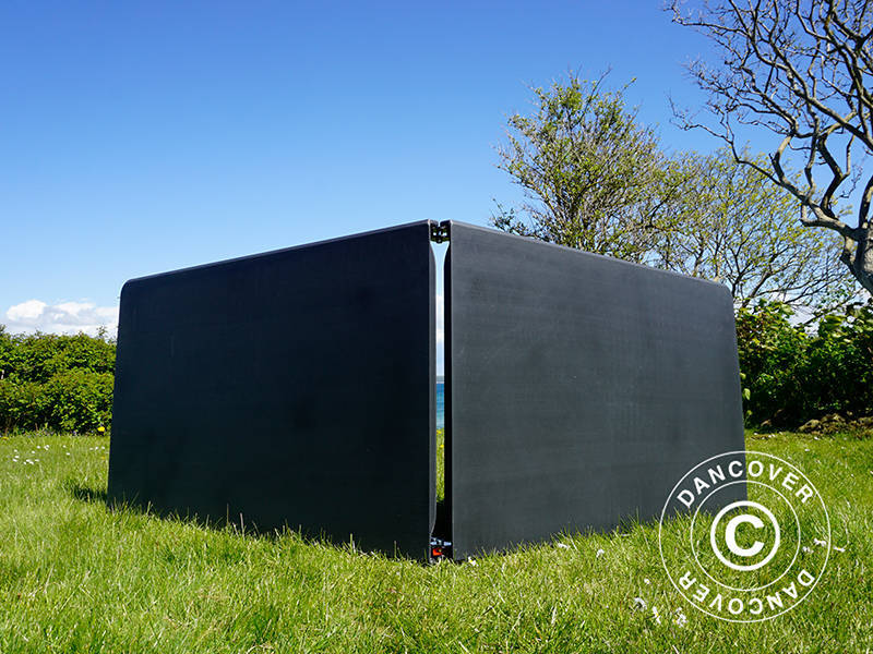 Składany stół 240x76x74cm, Czarny (25 sztuk)