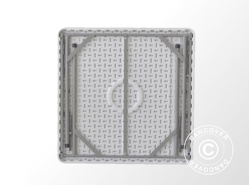 Stół bankietowy 86x86x74cm, Biały (1 szt.)
