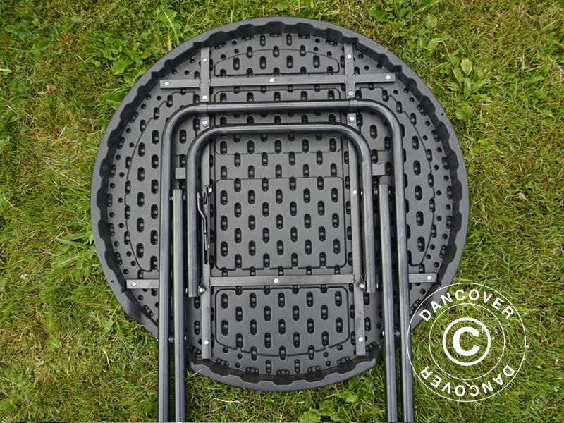 Okrągły Stół Bar PRO Ø80x110cm, Czarny