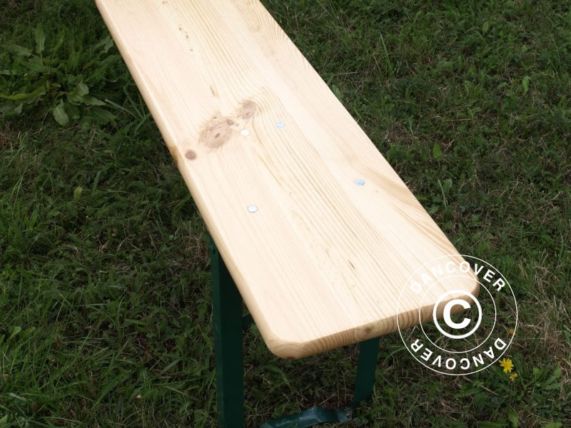 Zestaw piwny 180x60x78cm, Jasne drewno