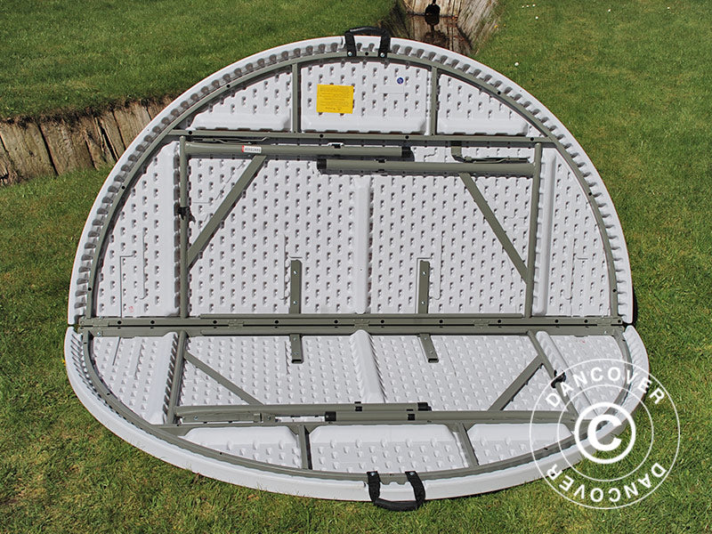 Okrągły stół składany PRO Ø183cm, Jasnoszary (1 szt.)