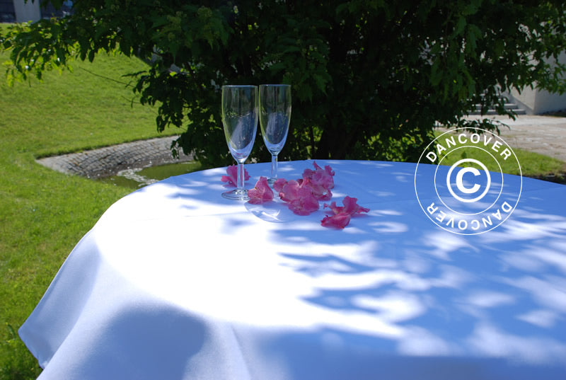 Obrus Ø80x20cm, Biały