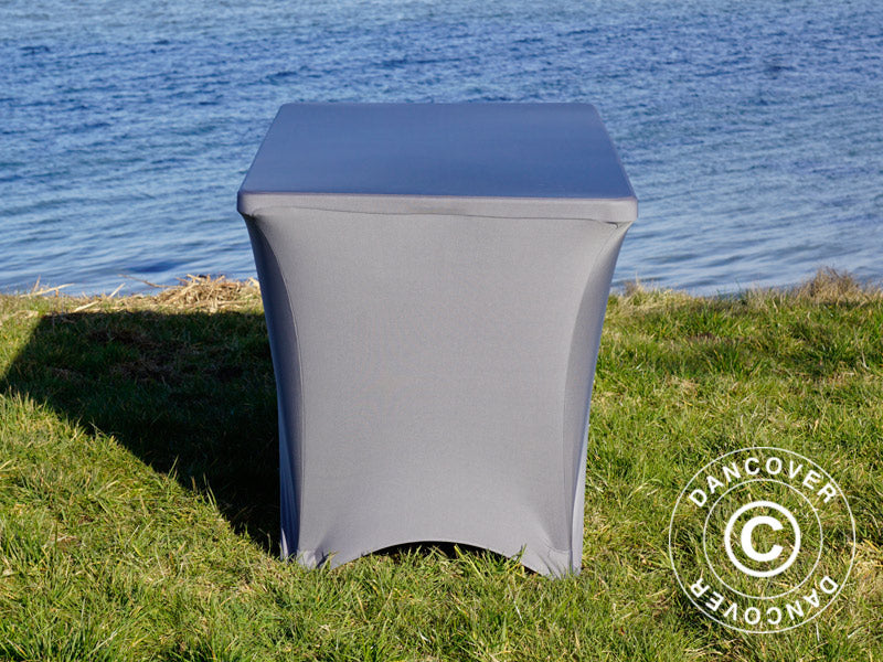 Elastyczny pokrowiec na stół 150x72x74cm, Szary