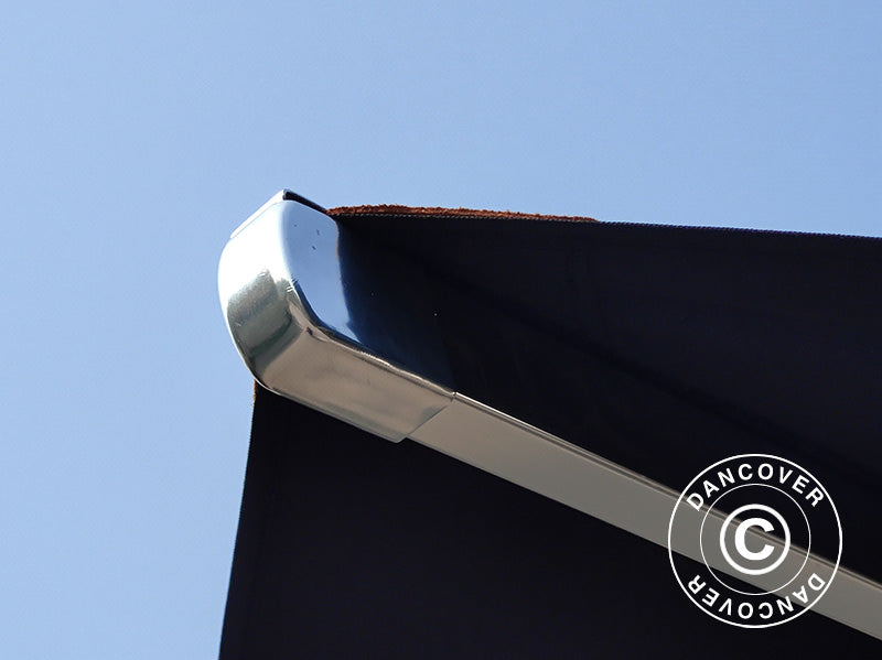 Parasol na wsporniku Havana, 3,5x3,5m, Czarny