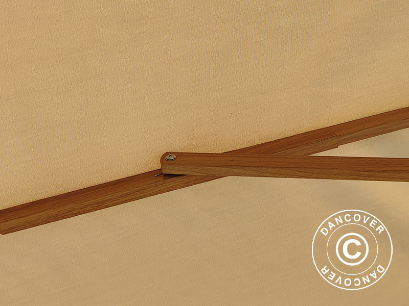 Parasol na wsporniku Havana, 3,5x3,5m, Piasek