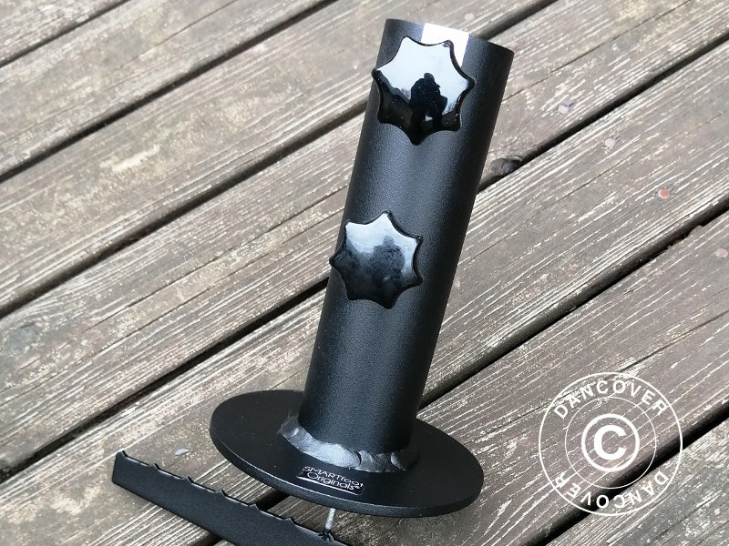 Podstawa do parasola dla tarasu drewnianego, Czarny