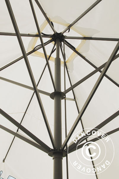 Parasol Capri, 6x6m, Ecru
