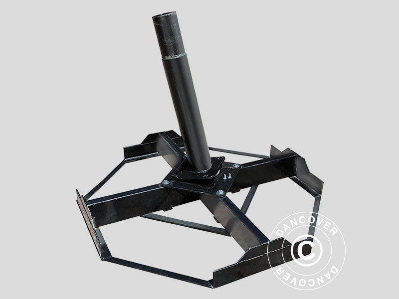 Parasol Capri, 6x6m, Ecru