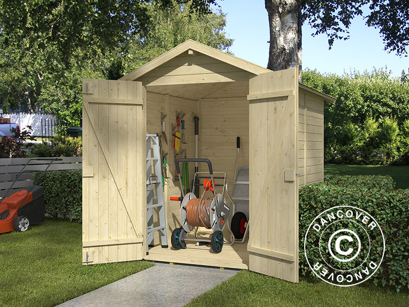 Szopa drewniana Heinola 1,7x1,76x2,13m, 13mm, 2,99m², Naturalna