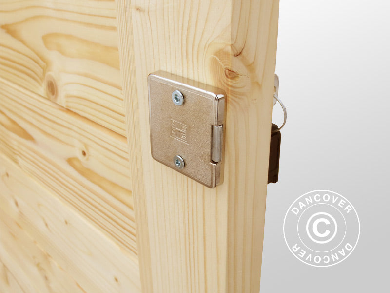 Szopa drewniana Bertilo Multibox3, 2x0,82x1,63m, 1,6m&sup2;, Naturalny