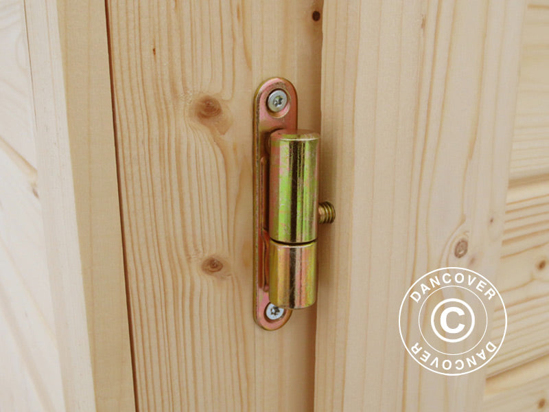 Szopa drewniana Bertilo Multibox3, 2x0,82x1,63m, 1,6m&sup2;, Naturalny