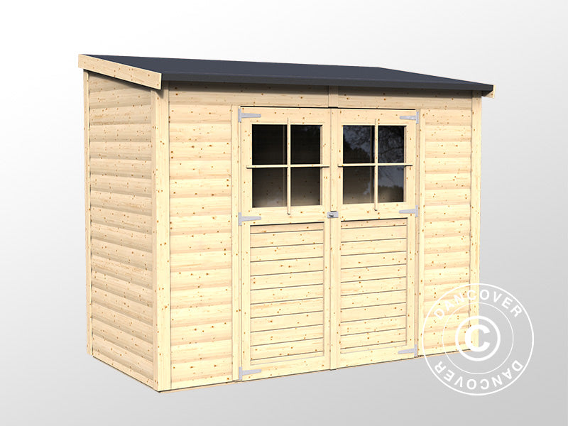 Drewniana szopa, Bertilo Alster 2, 2,44x1,21x2,11m, 2,96m²