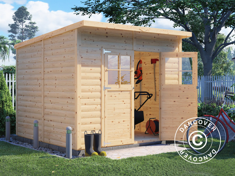 Drewniana szopa, Bertilo Alster 4, 2,44x2,39x2,1m, 5,83m²