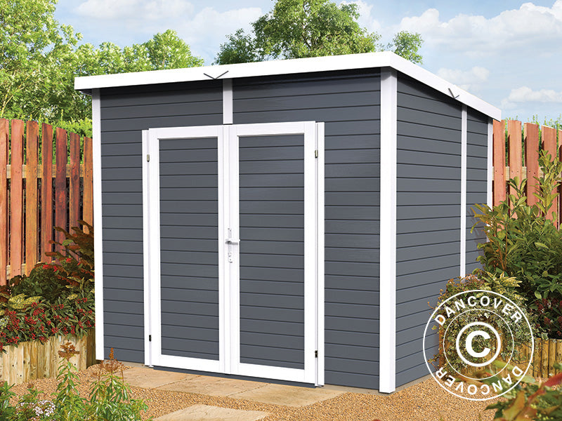 Drewniana szopa, Bertilo Timmo 4, 2,39x1,81x2,1m,&nbsp;4,32m²,&nbsp;Antracyt