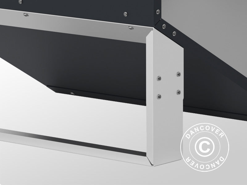 Stalowe wsporniki do sześciokątnych drewutni, Proshed®, 2 szt.